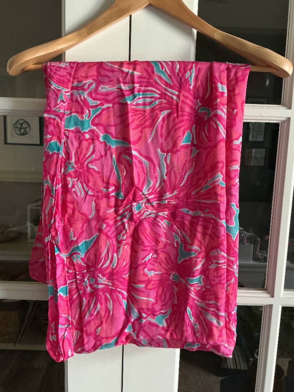 Lilly Pulitzer Infinity Scarf Pink/ Blue